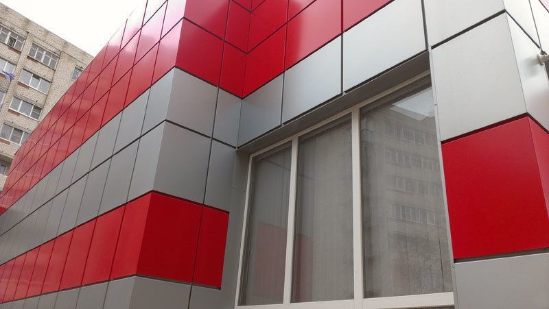 Фасадные металлокассеты